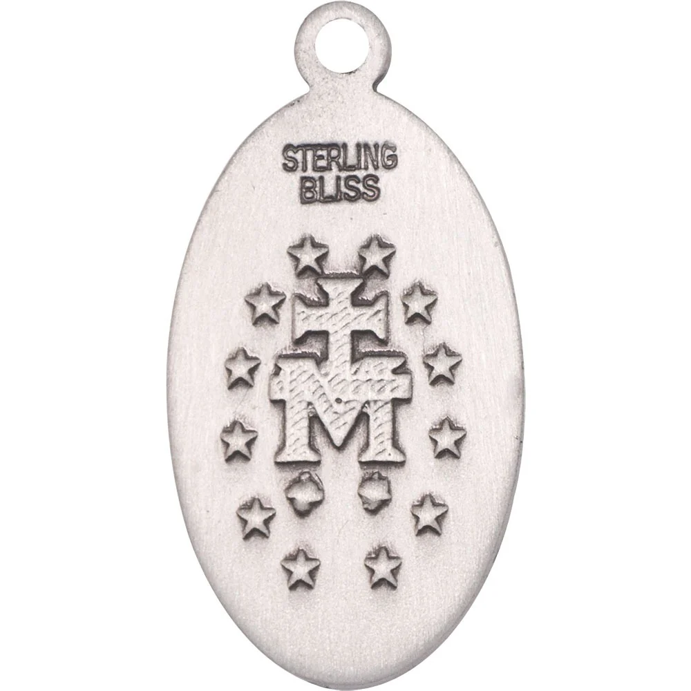 Sterling Silver Miraculous Pendant - 2511286 - Image 2