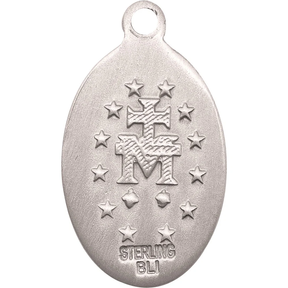 Sterling Silver Miraculous Pendant - 2511357 - Image 2