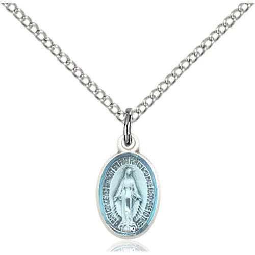 Sterling Silver Miraculous Petite Pendant - 2511300
