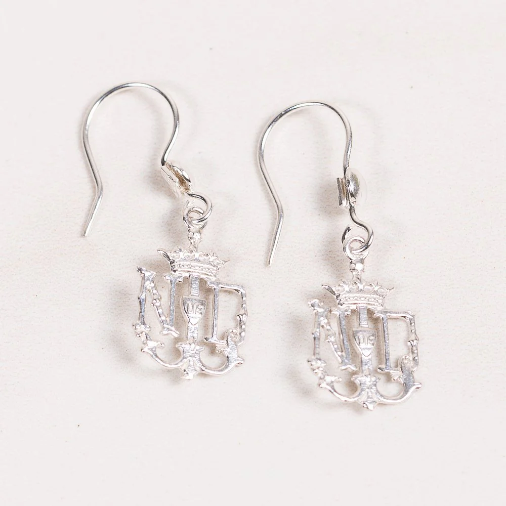 Sterling Silver Notre Dame Earrings - Image 2