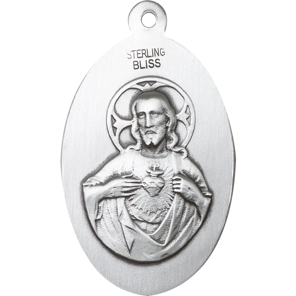 Sterling Silver Our Lady of Mount Carmel Pendant - Image 2
