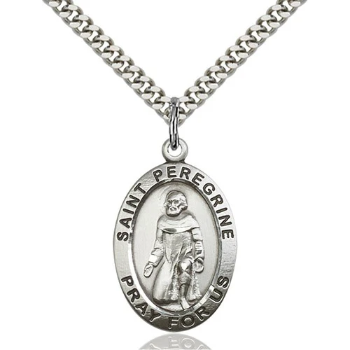 Sterling Silver Peregrine Pendant