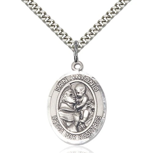 Sterling Silver San Antonio Pendant