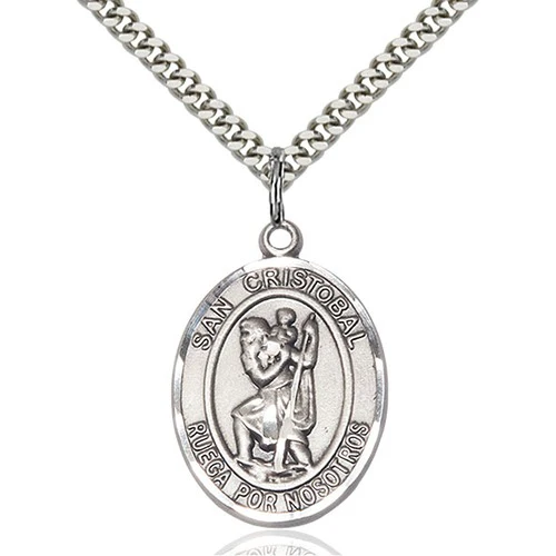 Sterling Silver San Cristobal Pendant