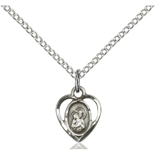 Sterling Silver St. Ann Pendant - 2508597