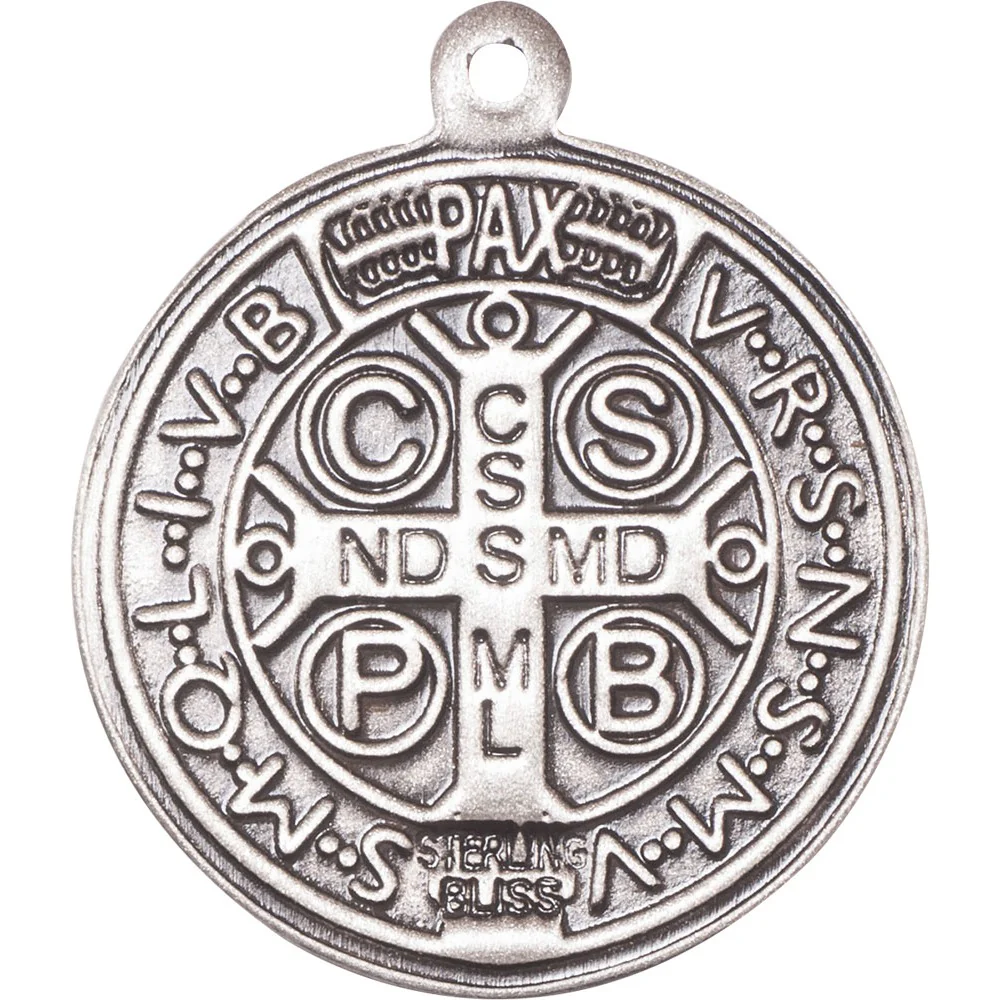 Sterling Silver St. Benedict Pendant - 2508787 - Image 2