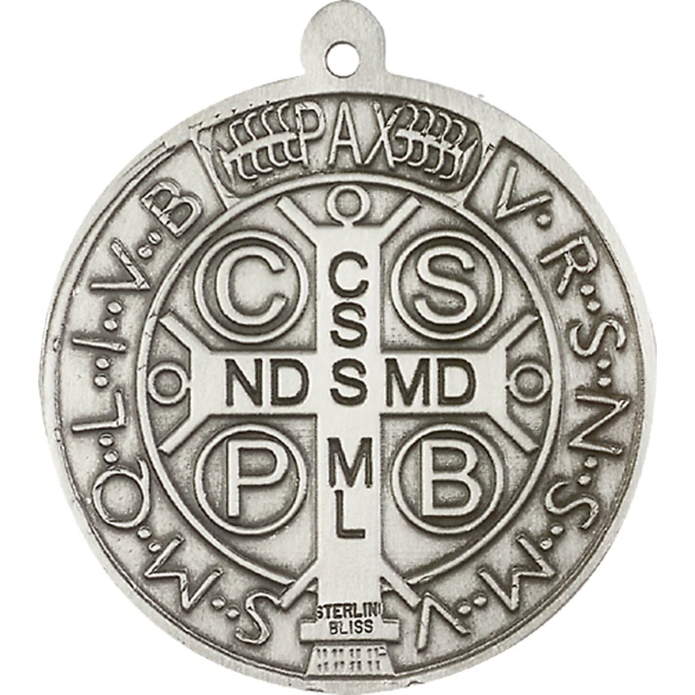Sterling Silver St. Benedict Pendant - 2508793 - Image 2