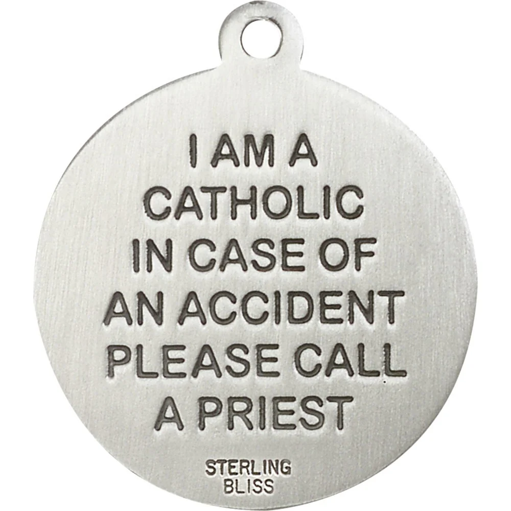 Sterling Silver St. Christopher Pendant - 2509462 - Image 2
