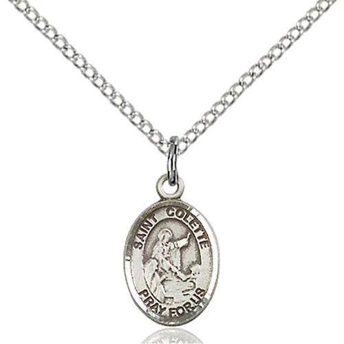 Sterling Silver St. Colette Petite Pendant