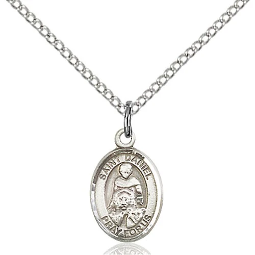 Sterling Silver St. Daniel Petite Pendant