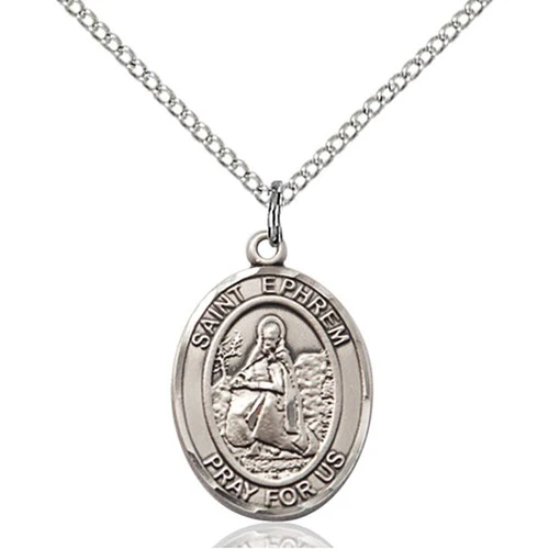 Sterling Silver St. Ephrem Pendant