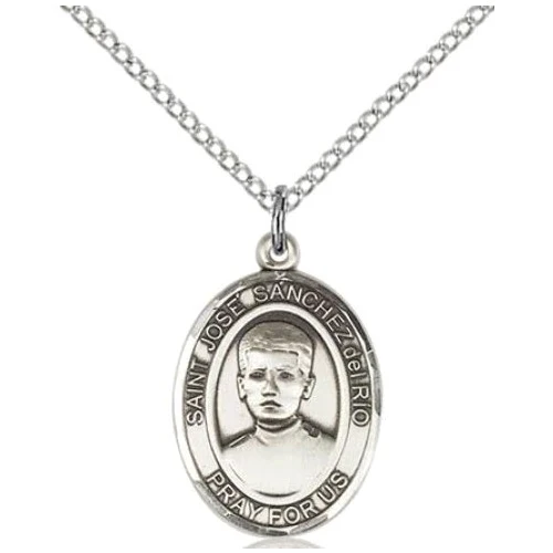 Sterling Silver St. Jose Sanchez del Rio Pendant