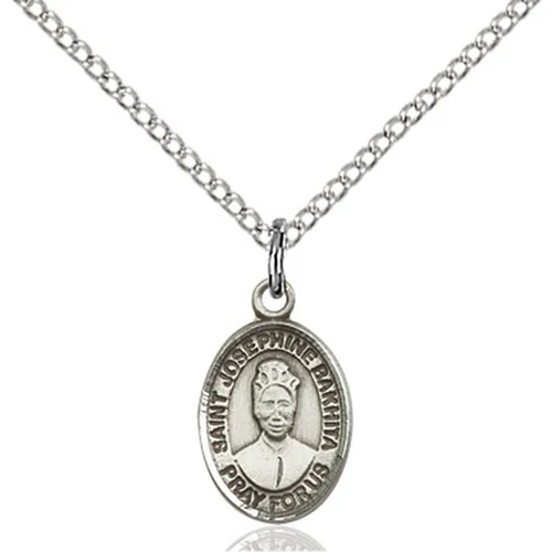 Sterling Silver St. Josephine Bakhita Petite Pendant