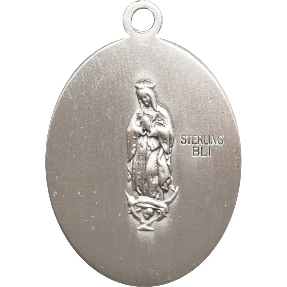 Sterling Silver St. Juan Diego Pendant - Image 2