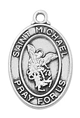 Sterling Silver St. Michael Pendant - 2600658