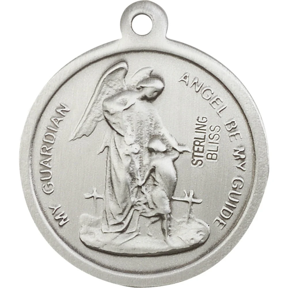 Sterling Silver St. Michael the Archangel Pendant - 2509091 - Image 2