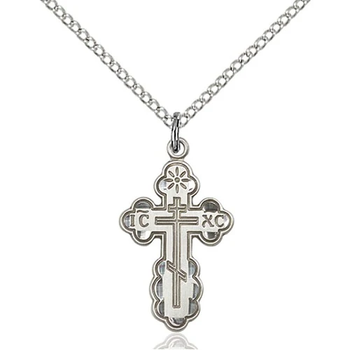 Sterling Silver St. Olga Pendant - 2508250