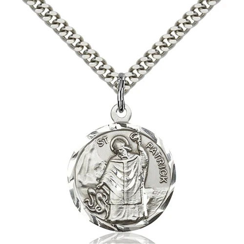 Sterling Silver St. Patrick Pendant - 2509247