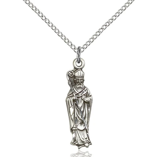 Sterling Silver St. Patrick Pendant - 2509249