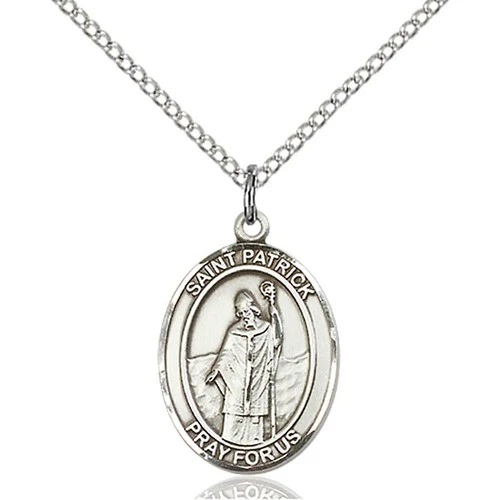 Sterling Silver St. Patrick Pendant - 2509259