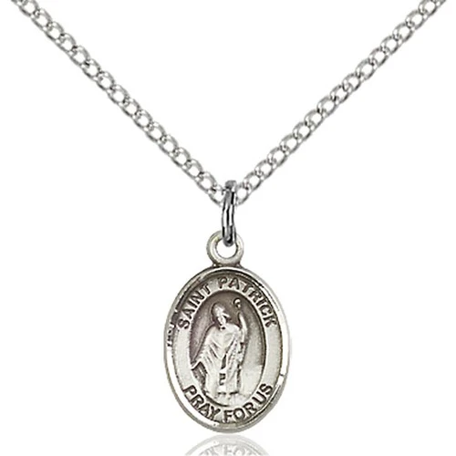 Sterling Silver St. Patrick Petite Pendant