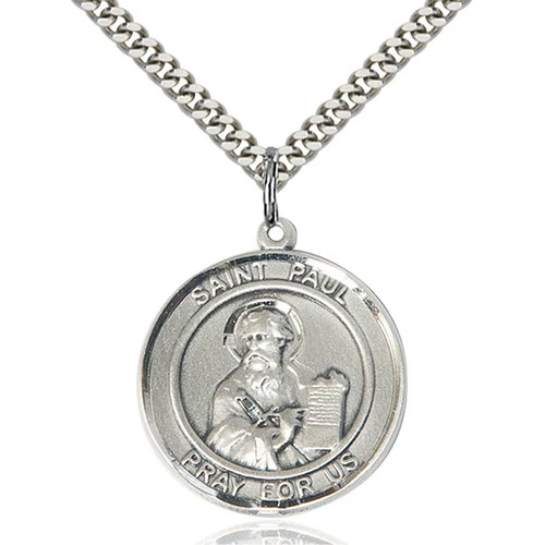 Sterling Silver St. Paul the Apostle Pendant - 2509199