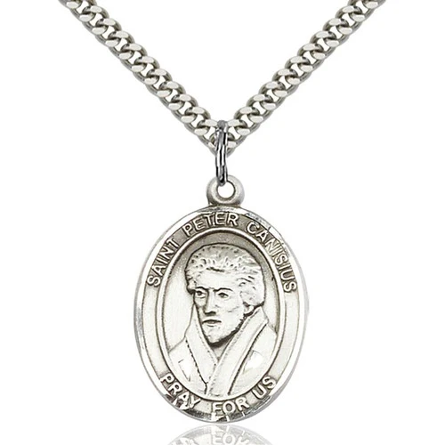 Sterling Silver St. Peter Canisius Pendant