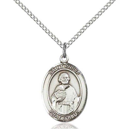Sterling Silver St. Philip Pendant
