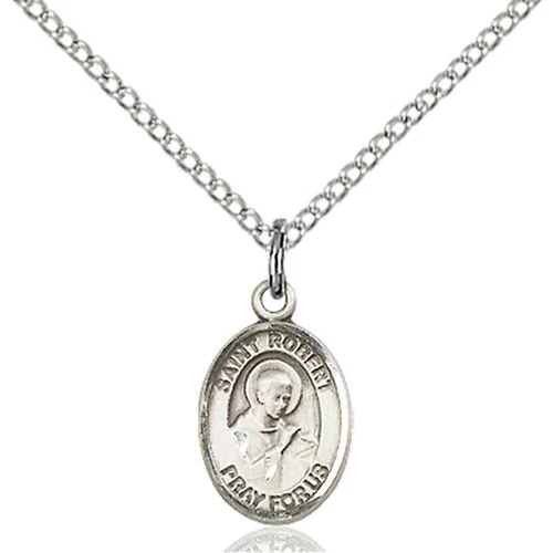 Sterling Silver St. Robert Bellarmine Petite Pendant