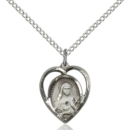 Sterling Silver St. Theresa of Lisieux Pendant w/ Chain - 2508511