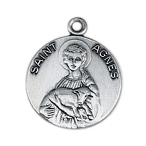Sterling St. Agnes Medal