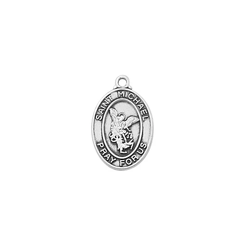 Sterling St. Michael Baby Pendant