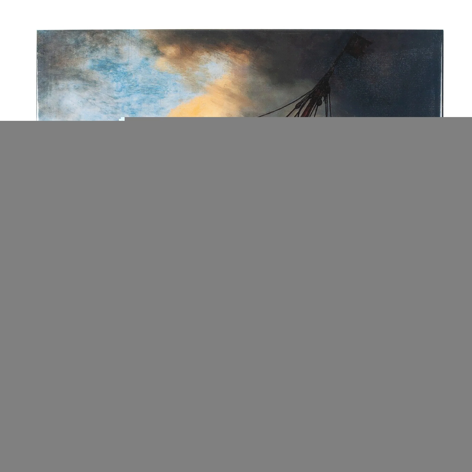 Storm on the Sea of Galilee Ceramic Tile - Image 2