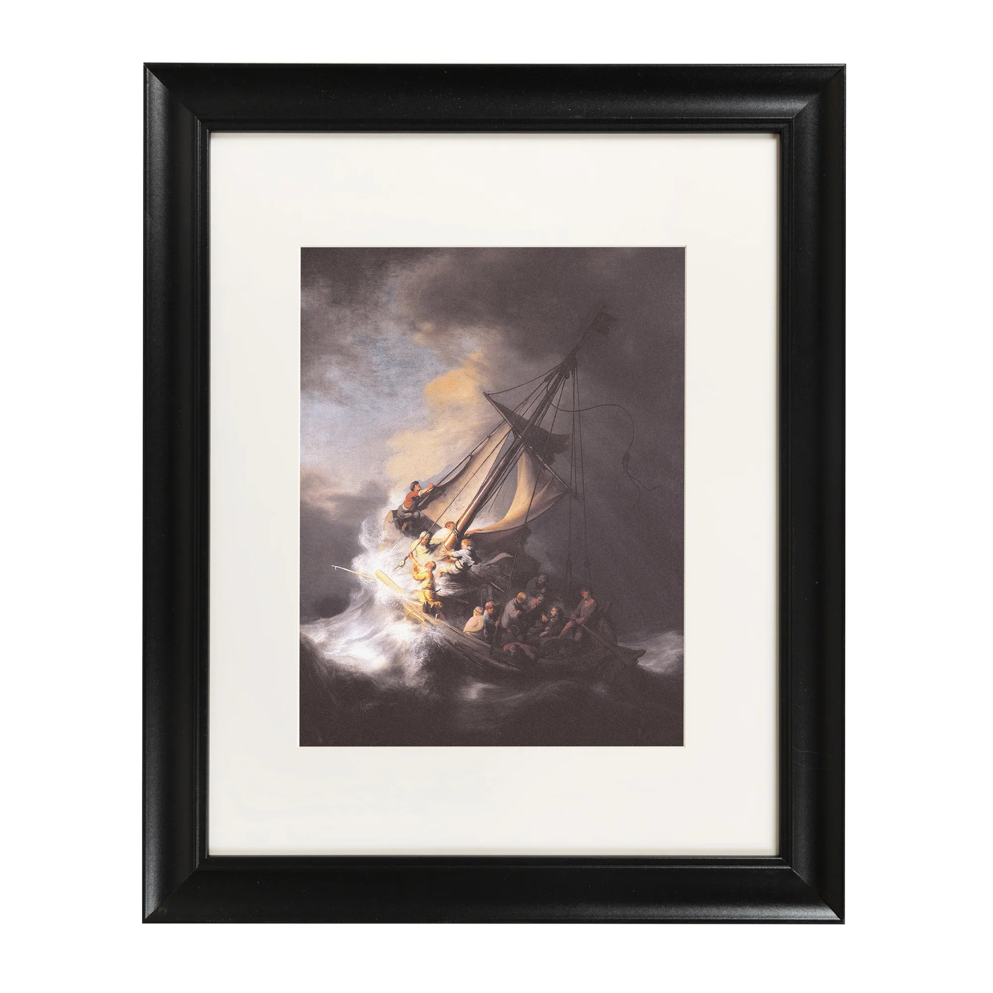 Storm on the Sea of Galilee Large Framed Print - Image 6