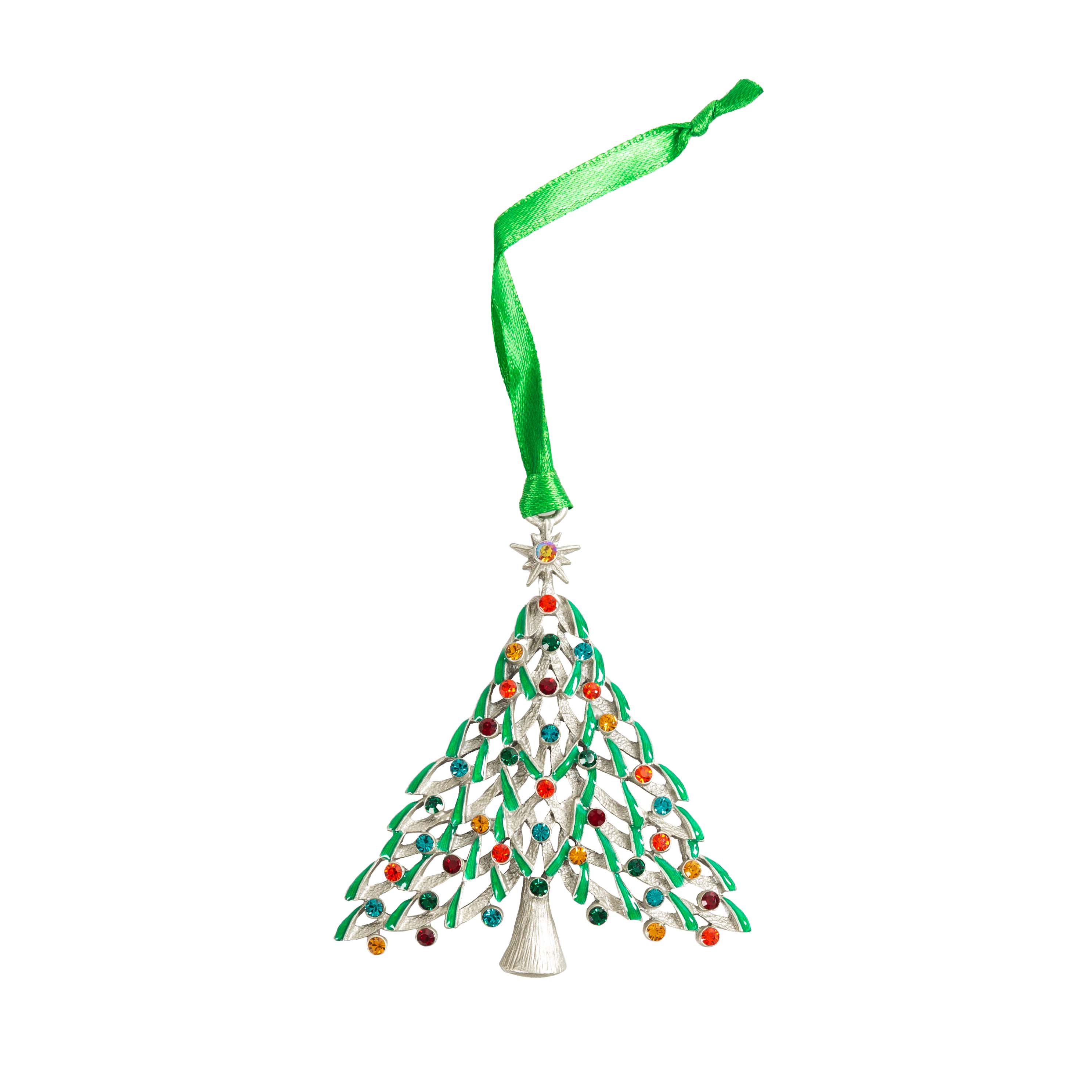 Story of the Christmas Tree Pewter Ornament