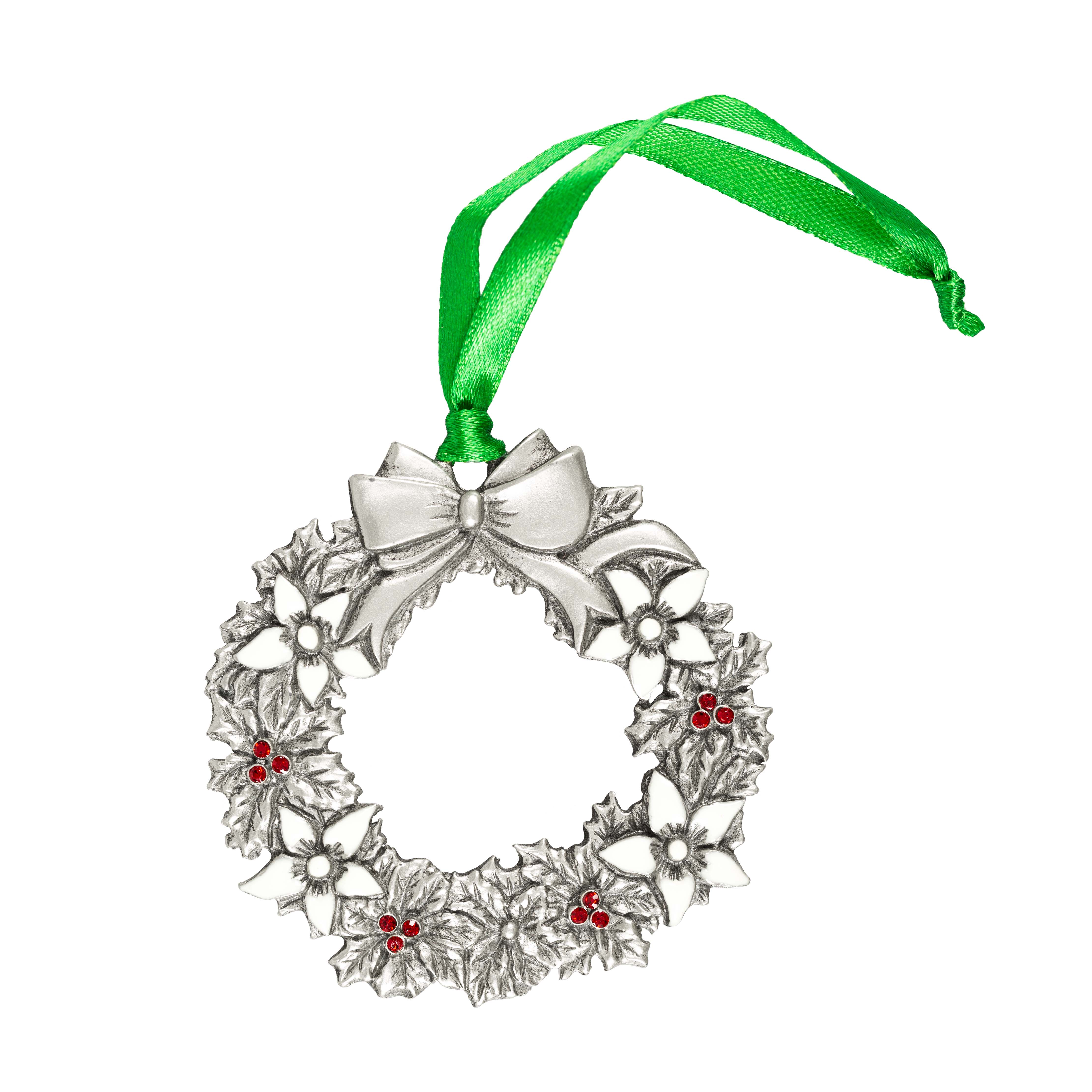 Story of the Christmas Wreath Pewter Ornament - Image 2