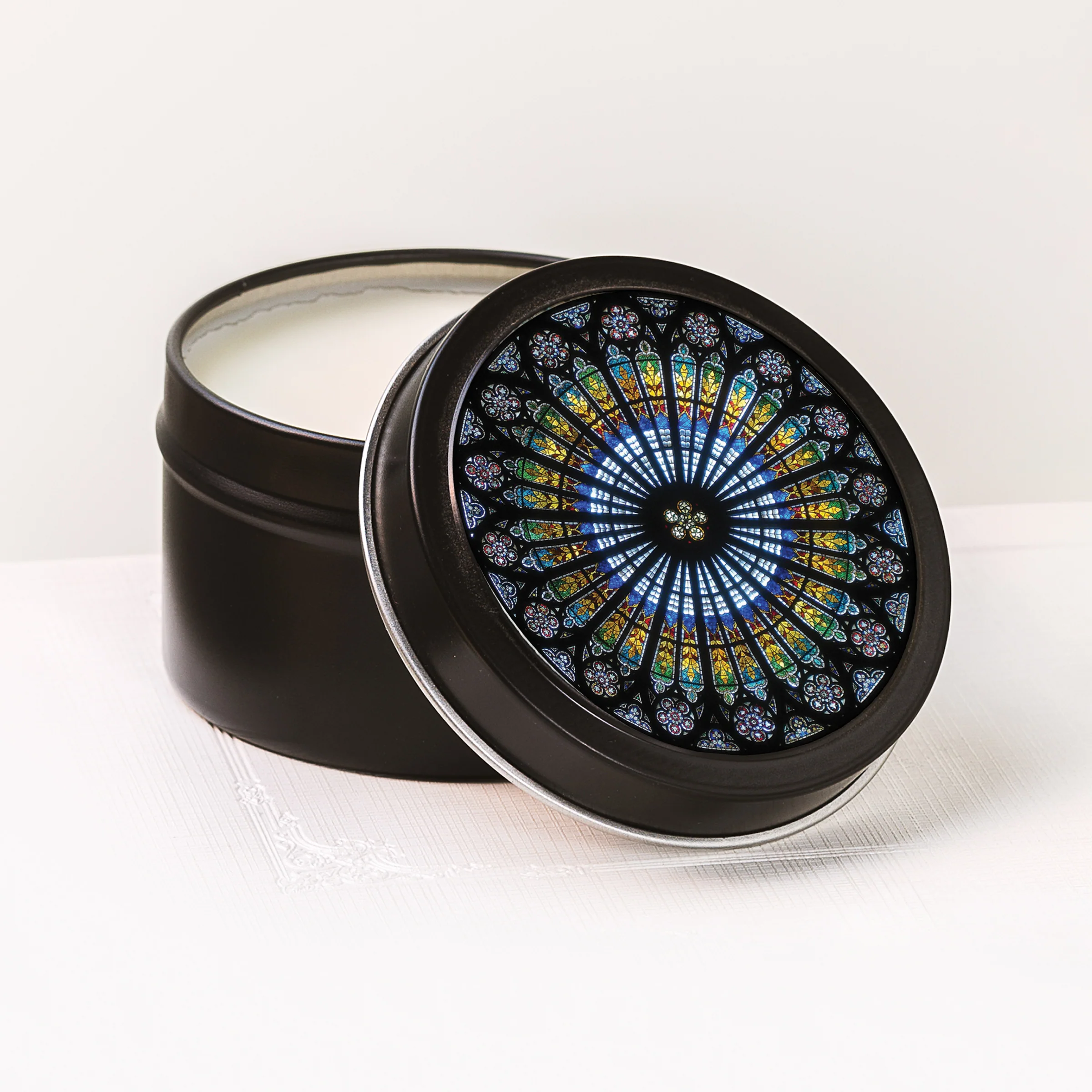 Strasbourg Cathedral Candle Tin