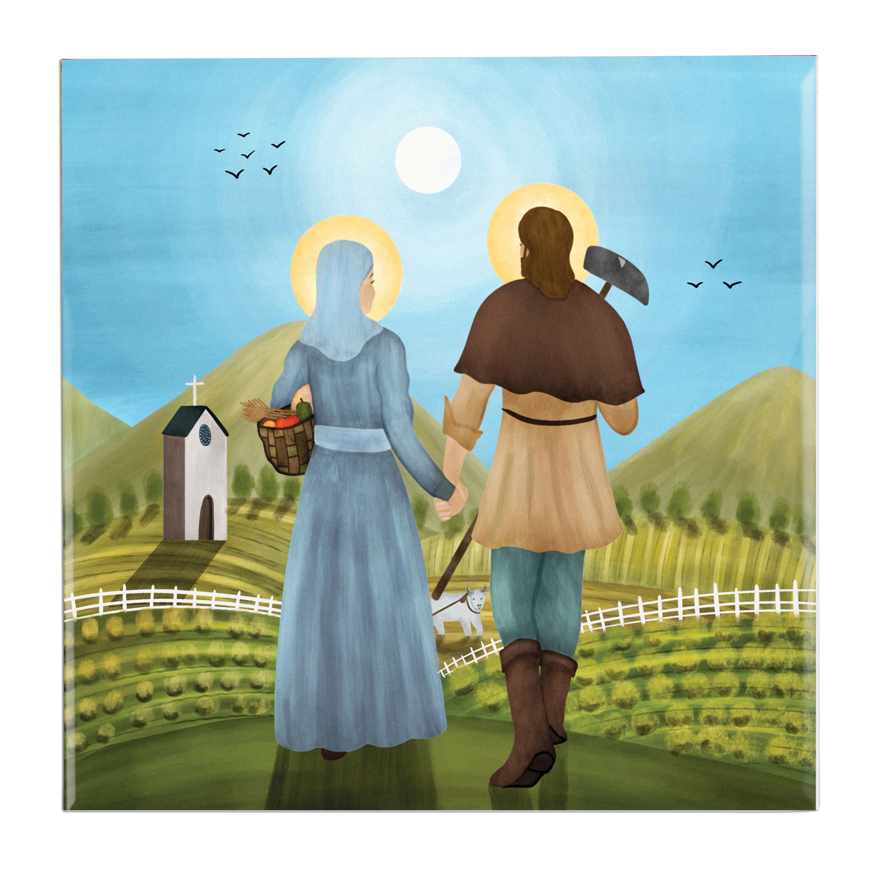 Sts. Isidore & Maria Tile - Image 2