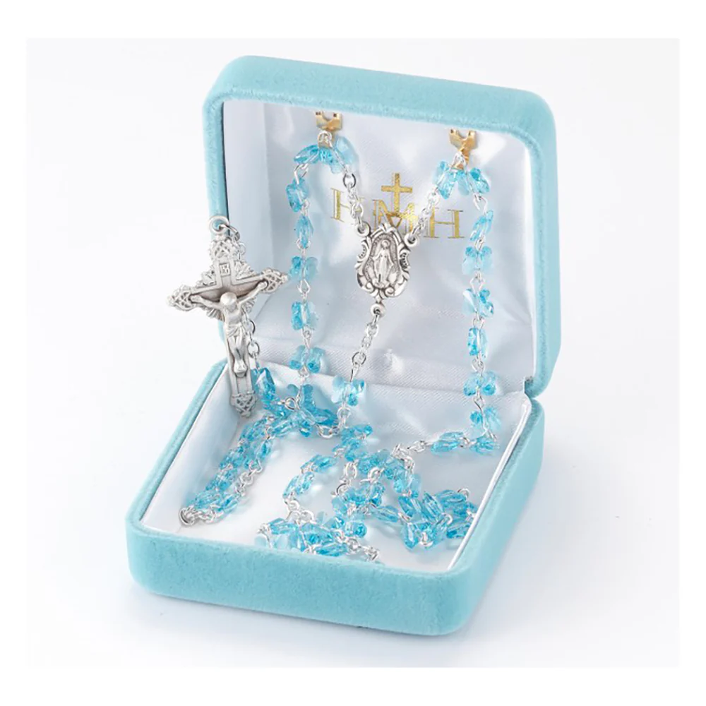 Swarovski Crystal Butterfly Rosary - Multiple Colors - Image 5