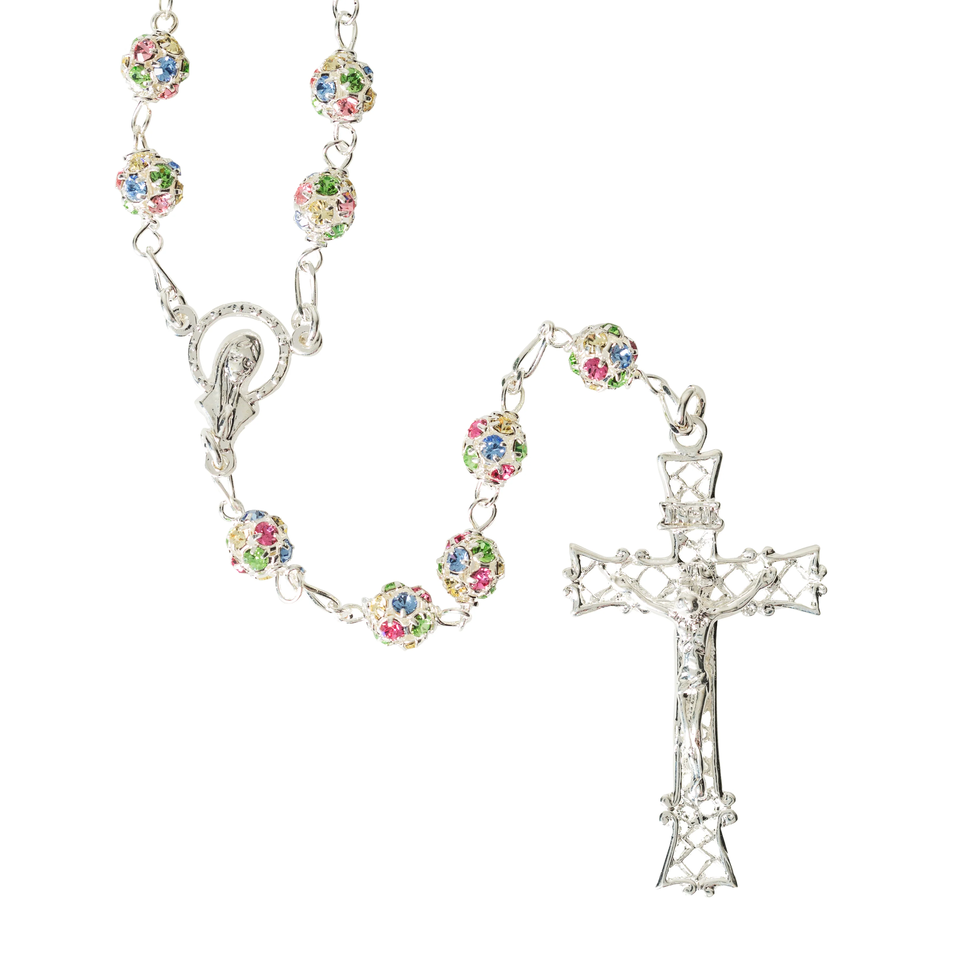 Swarovski Pastel Pave Rosary - Image 3