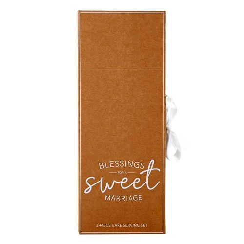 Sweet Marriage Wedding Cake Serving Set - Image 2