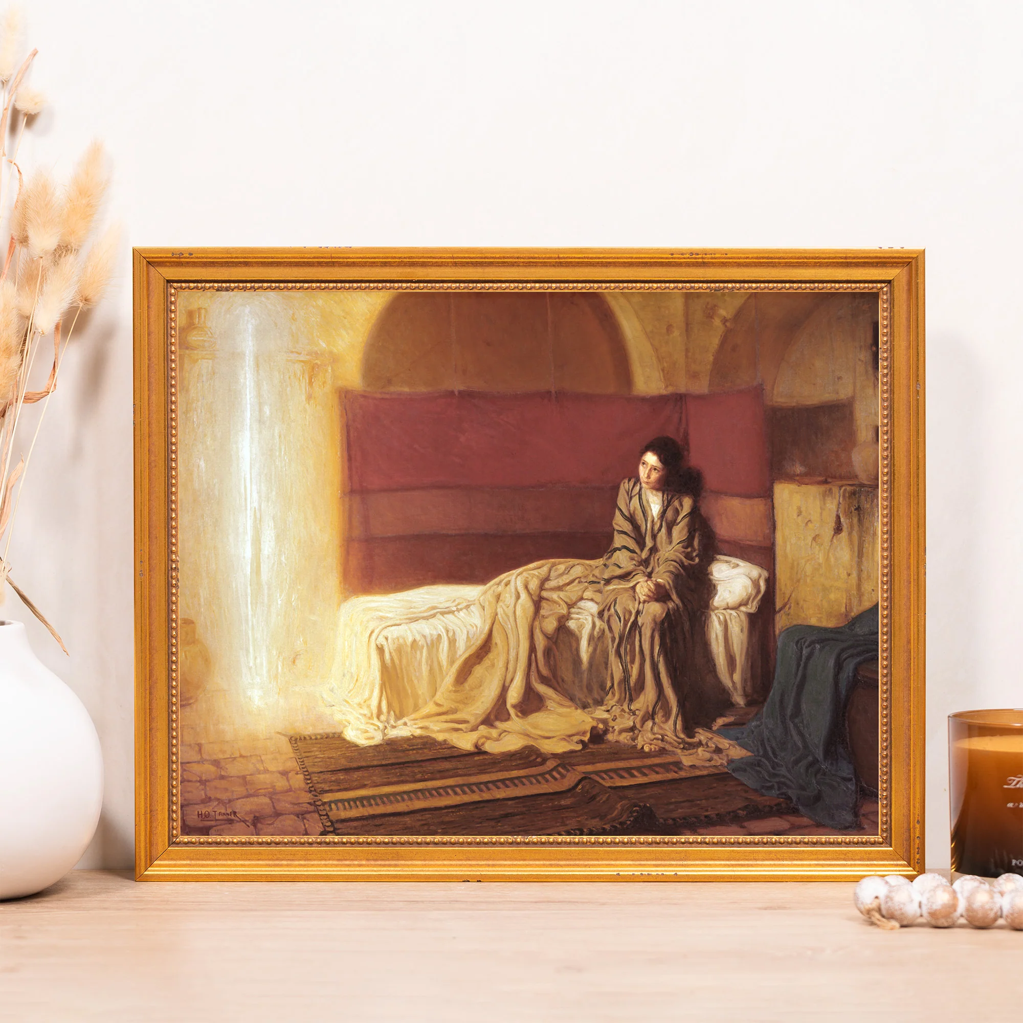 Tanner Annunciation Framed Canvas - Sacred Classics Collection - Image 5