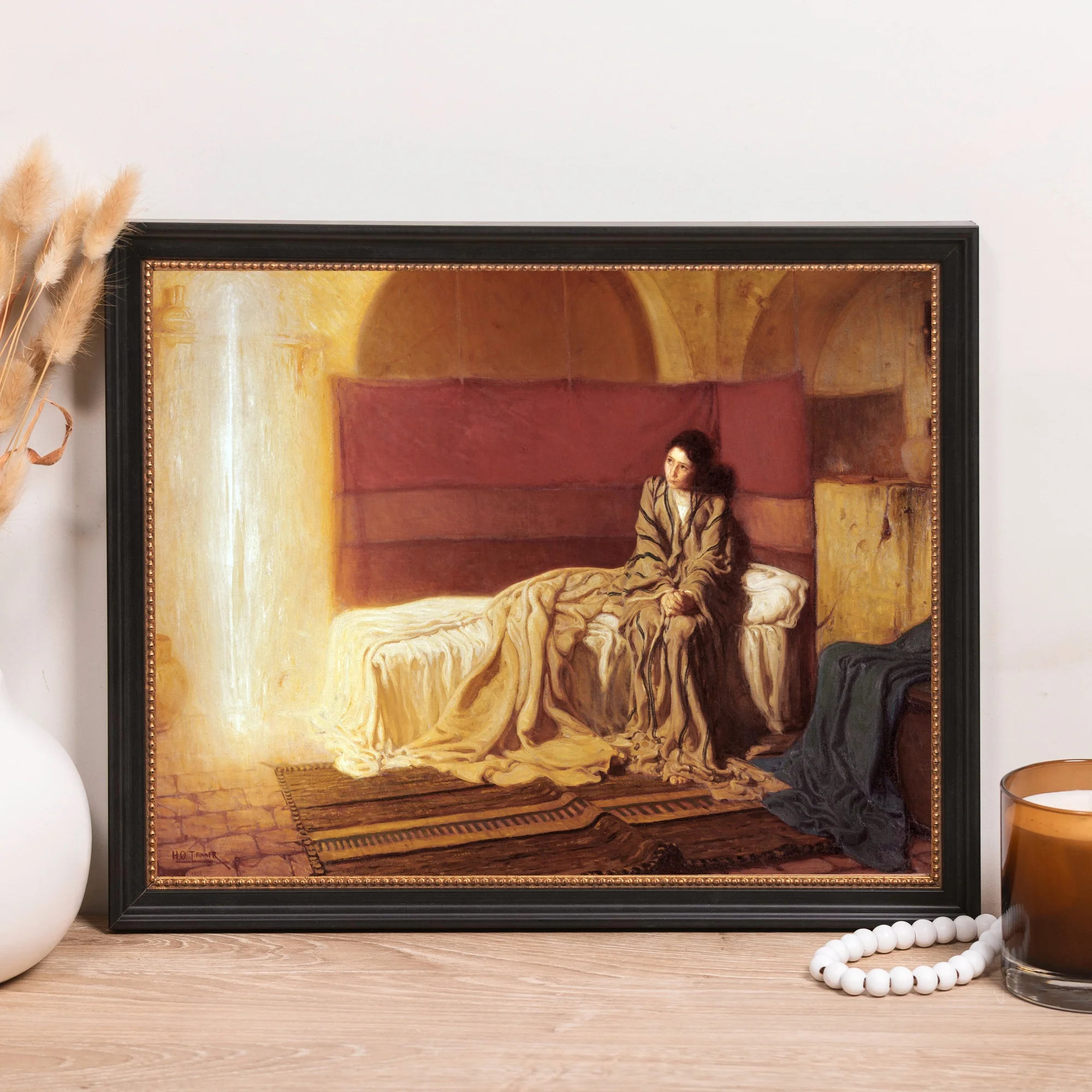 Tanner Annunciation Framed Canvas - Sacred Classics Collection - Image 7