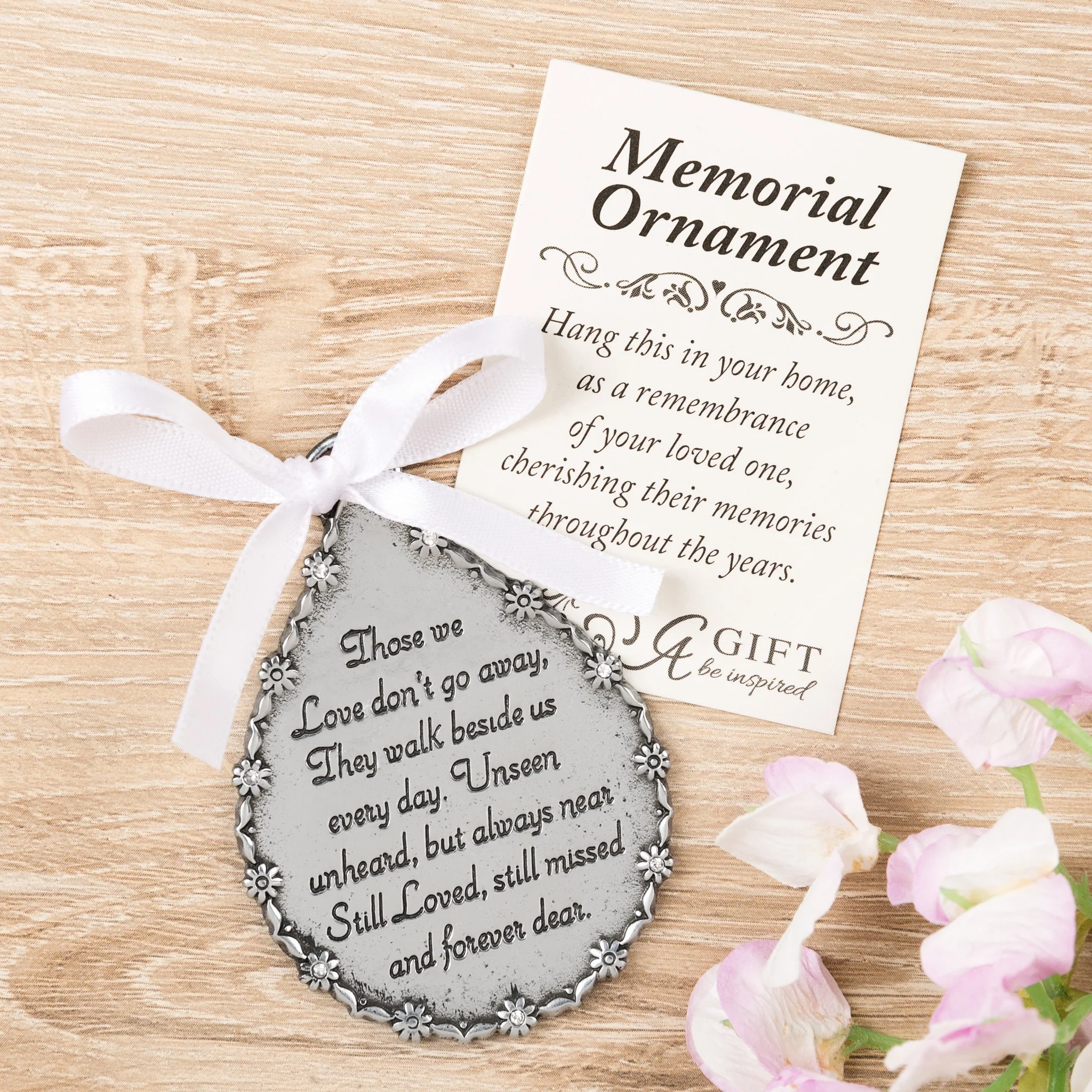 Tear-Shaped Memorial Ornament - Image 3