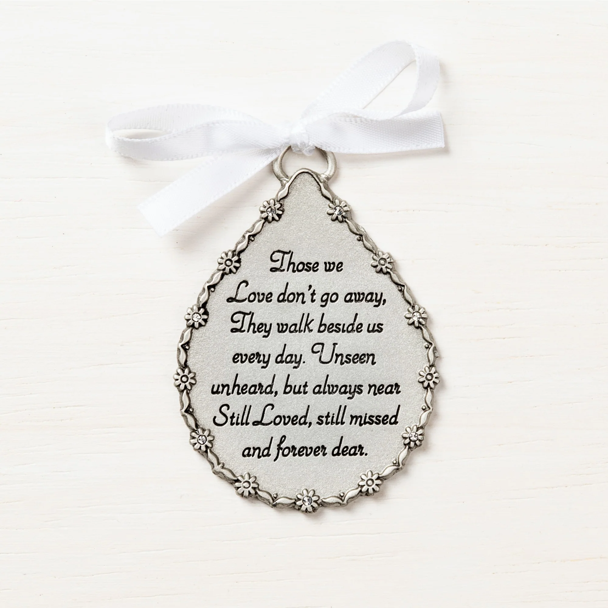 Tear-Shaped Memorial Ornament - Image 4