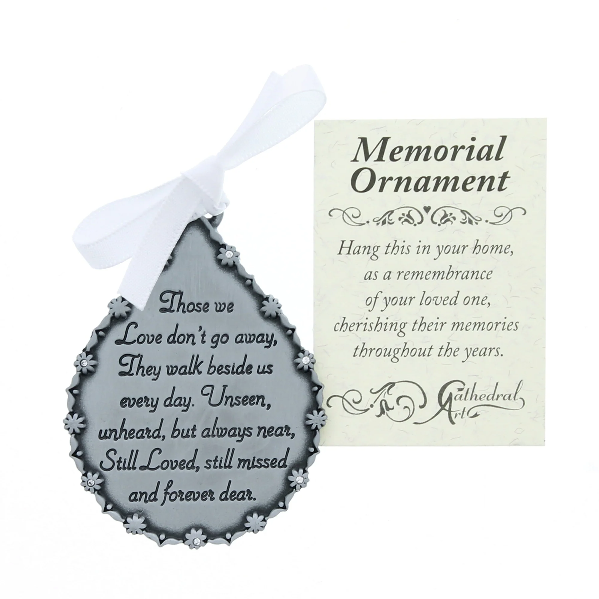 Tear-Shaped Memorial Ornament - Image 5