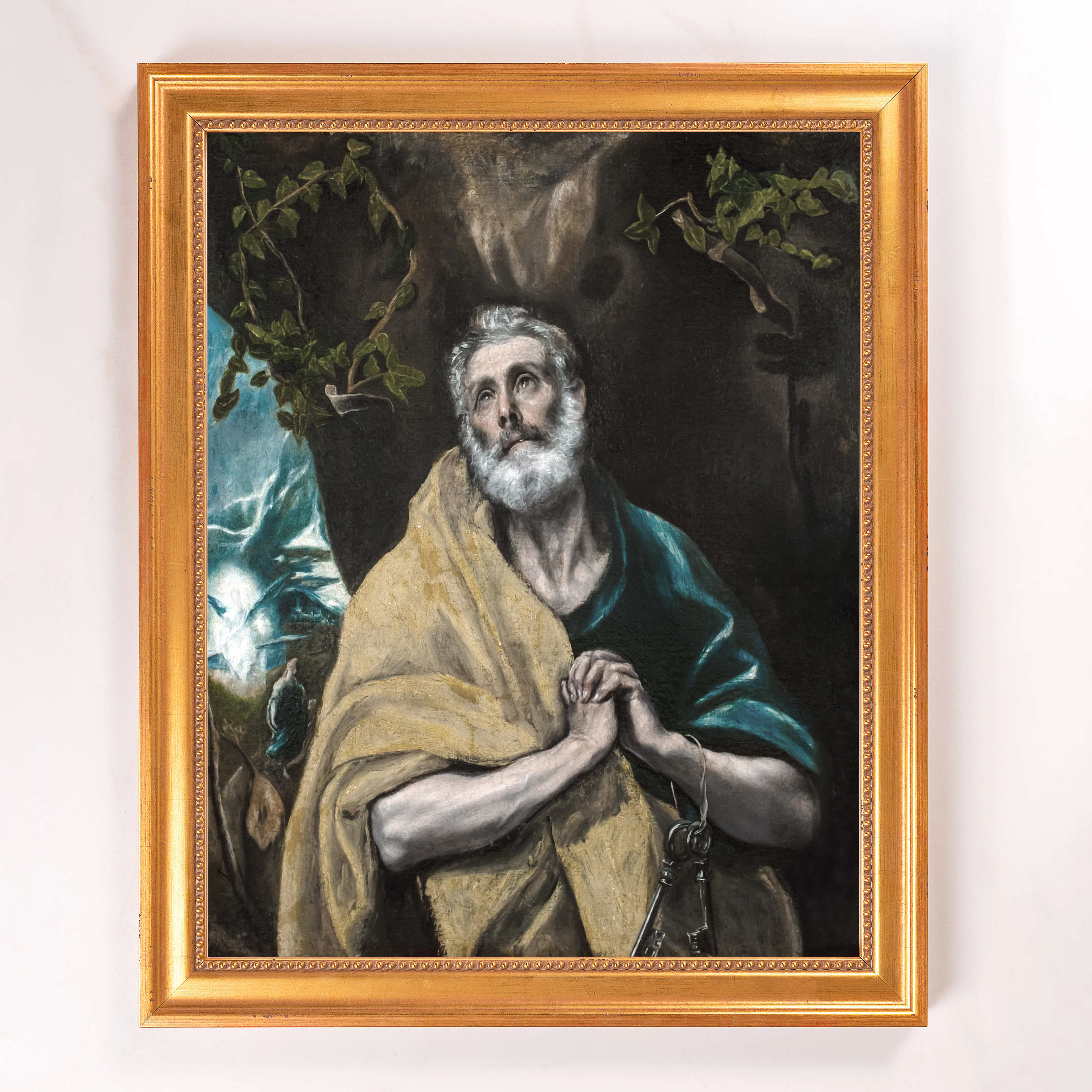 Tears of St Peter Framed Canvas - Sacred Signature Collection - Image 10