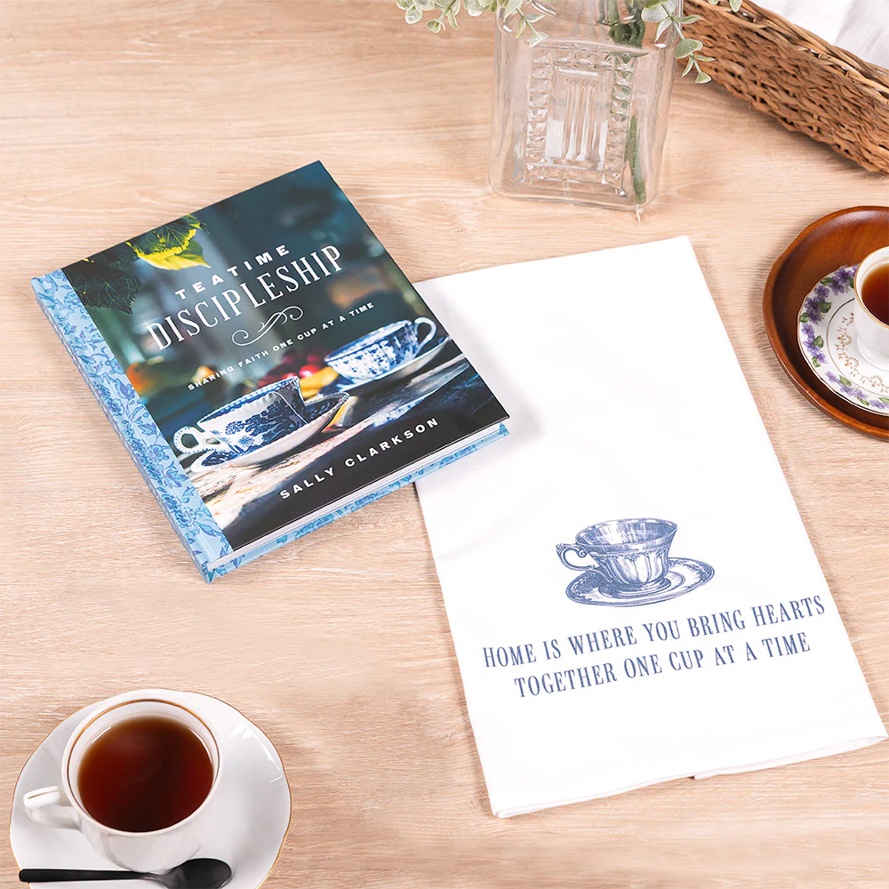 Teatime Book & Tea Towel Gift Set - Image 2