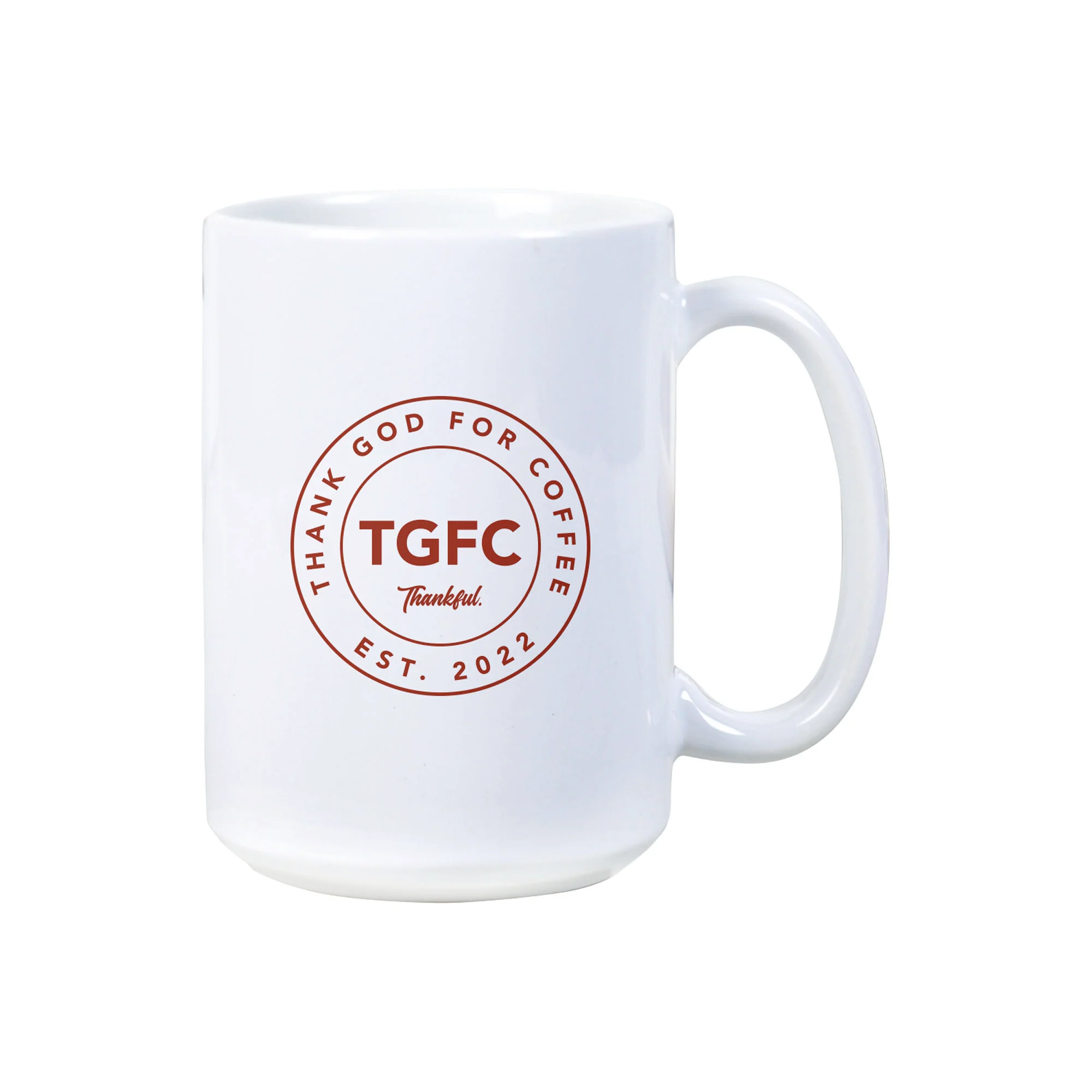 Thank God For Coffee Mug - Image 5