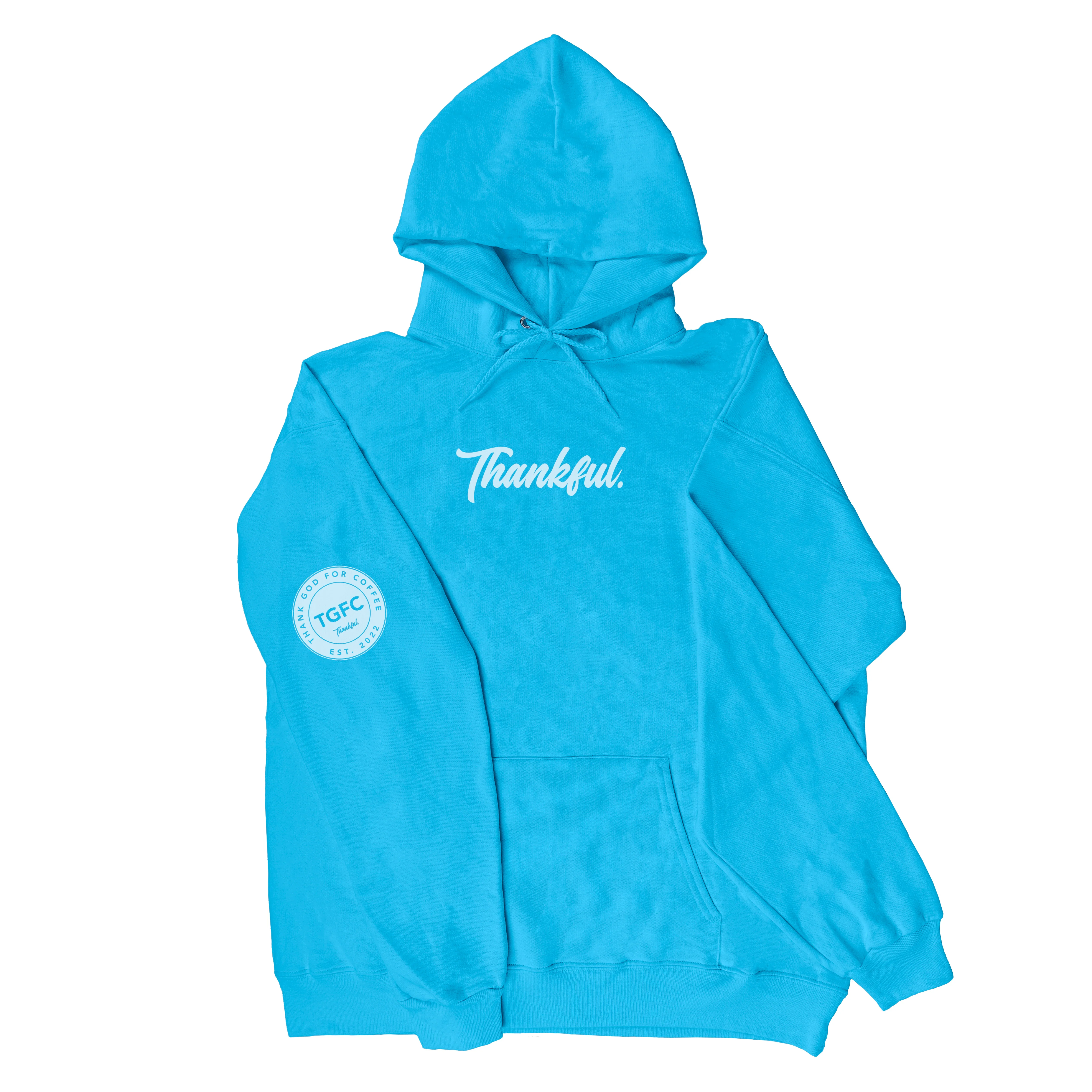 Thank God For Coffee Thankful Hooded Sweatshirt